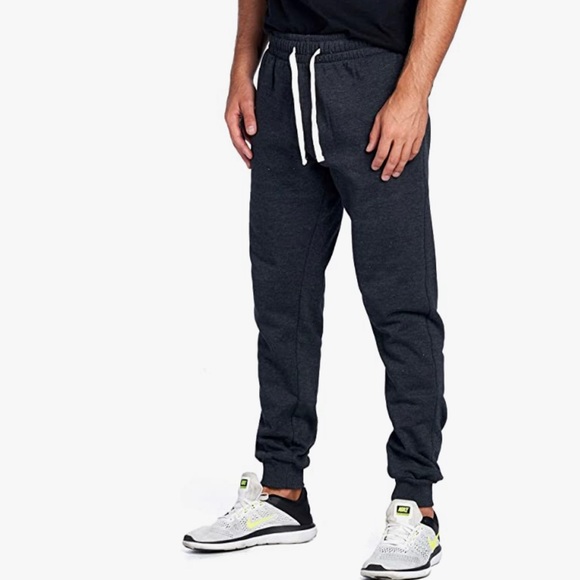 PROGO USA Casual Jogger Pants Fleece Sz Small Maried Elastic Waist New with Tag - Picture 2 of 7